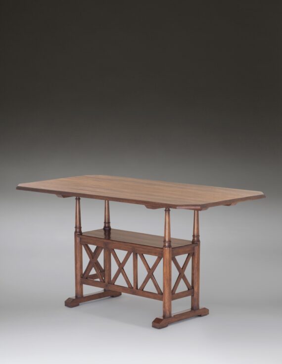 "X" Trestle Game Table